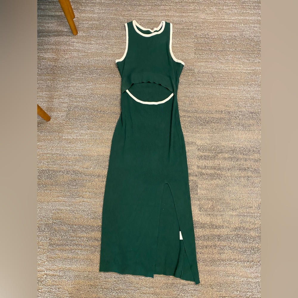 Green dress